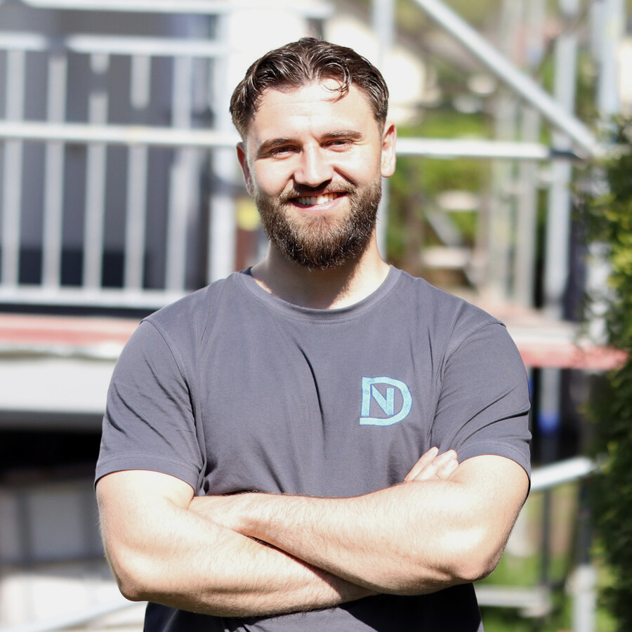 Devin Leier von der Firma DeNo Leier&Leier GbR